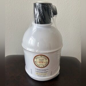 Perlier Bath Shower Cream-Shea Butter SWEET ALMOND MILK 2 Liter Sealed